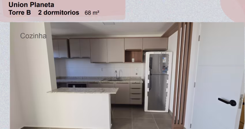 Apartamento 02 dormitórios com suíte | 01 vaga | Mobiliado
