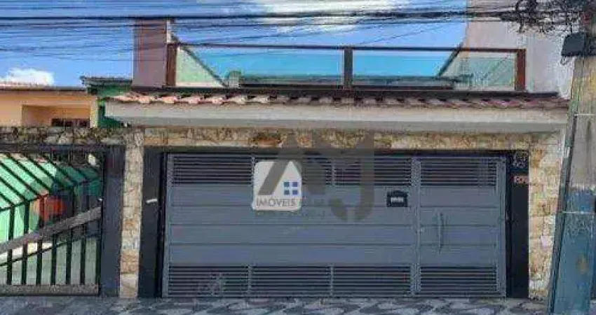 Sobrado com 3 dormitórios à venda, 172 m² por r$ 583.000,00 - parque cruzeiro do sul - são paulo/sp