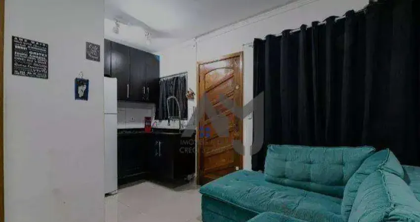 Studio com 1 dormitório à venda, 38 m² por r$ 233.500,00 - vila ré - são paulo/sp
