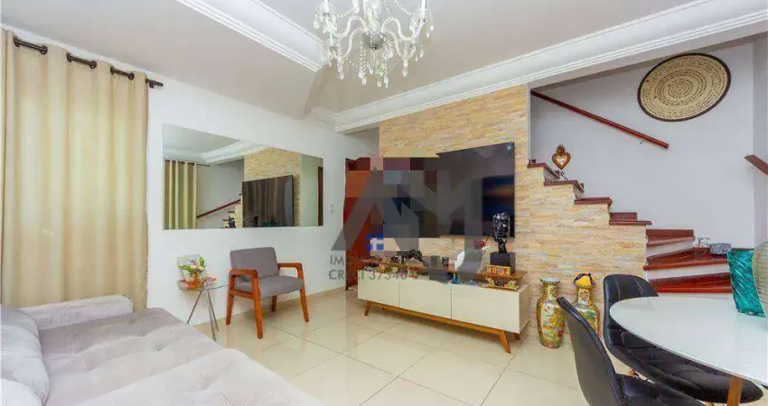 Sobrado mobiliado em condomínio com 4 dormitórios, 4 vagas, à 140 metros do metrô penha