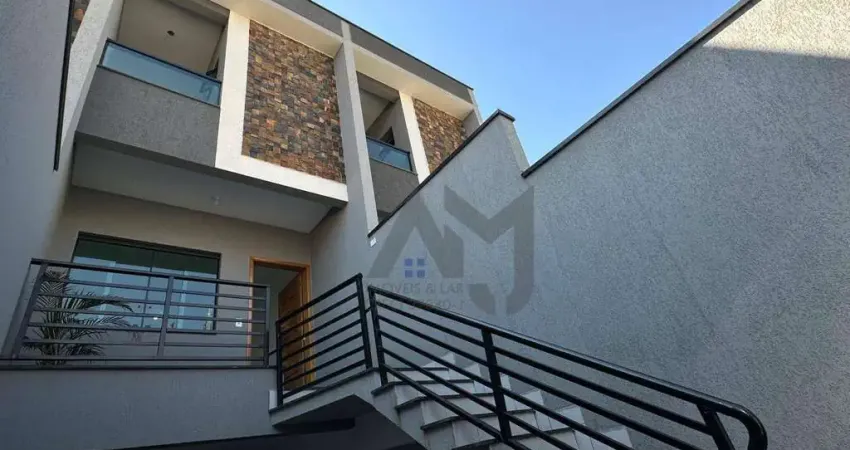 ?? sobrado novo alto padrão – cidade patriarca – 170 m² | 3 dorms | 3 vagas | espaço gourmet coberto