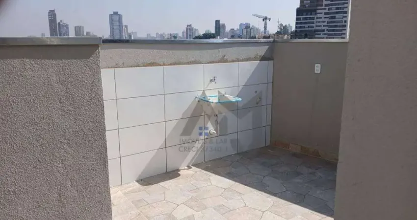 Cobertura com 1 dormitório à venda, 82 m² por r$ 330.000 - vila guilhermina - são paulo/sp