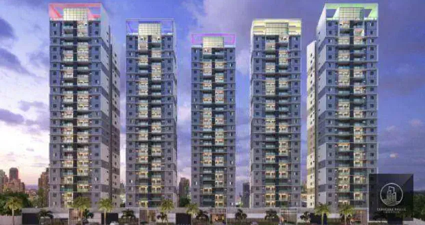 Apartamento com 2 dormitórios à venda, 62 m² por R$ 649.000,00 - Condomínio Le Monde Campolim - Sorocaba/SP