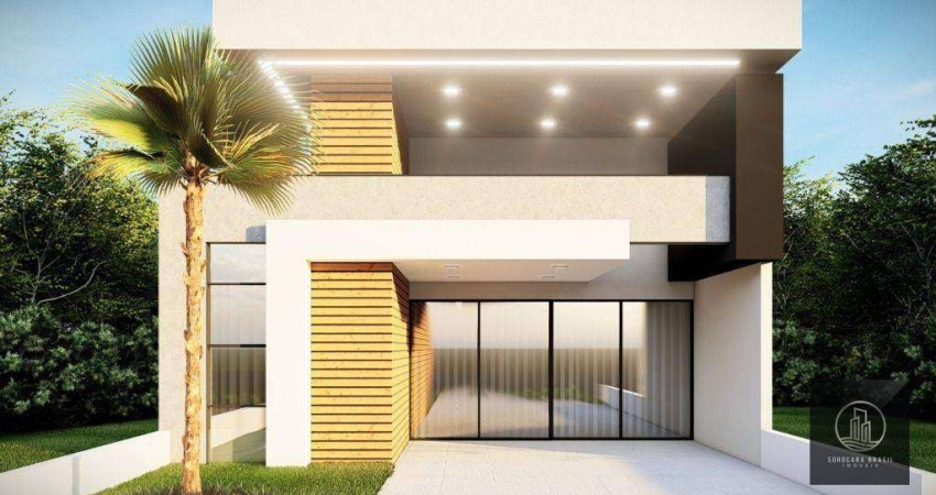 Casa com 3 dormitórios à venda, 120 m² por R$ 671.000,00 - Condomínio Terras de São Francisco - Sorocaba/SP