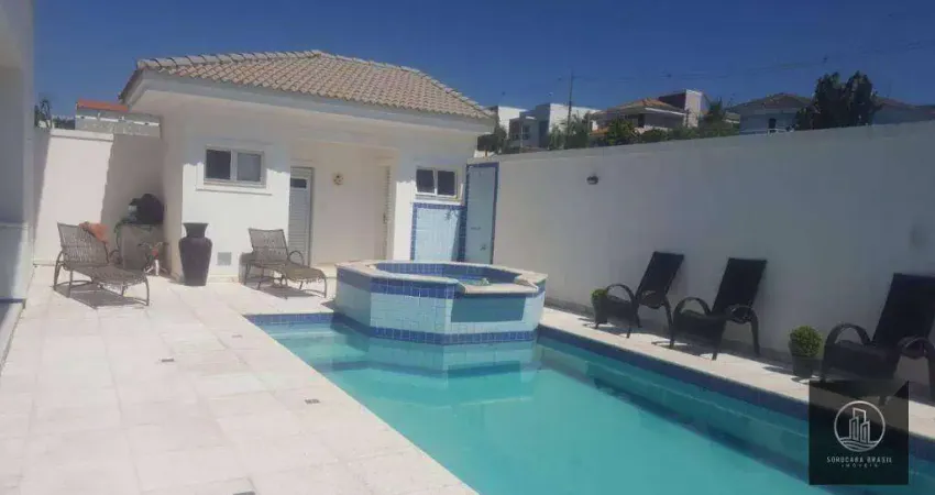 Sobrado com 3 dormitórios à venda, 530 m² por R$ 1.590.000,00 - Condomínio Residencial Verona - Sorocaba/SP
