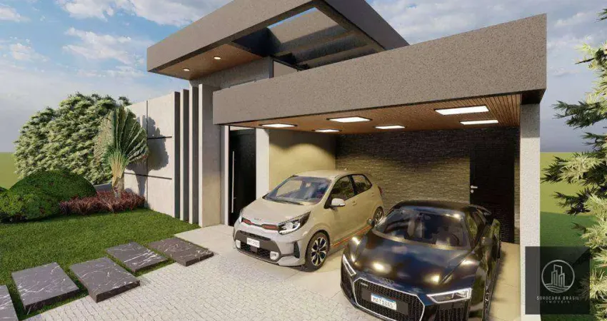 Casa com 3 dormitórios à venda, 167 m² por R$ 1.350.000 - Parque Esplanada - Votorantim/SP