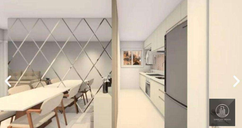 Apartamento com 2 dormitórios à venda, 52 m² por R$ 599.000,00 - Parque Campolim - Sorocaba/SP