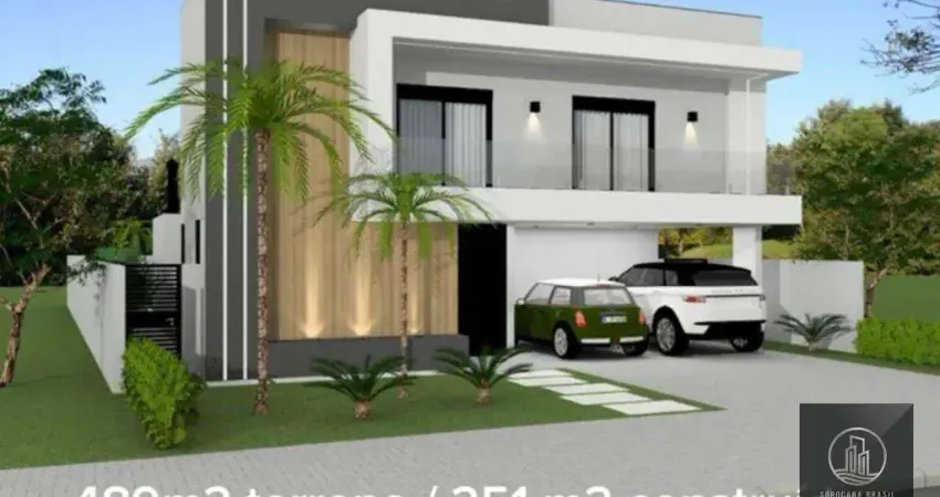 Sobrado com 3 suítes à venda, 280 m² por R$ 2.600.000 - Alphaville Nova Esplanada III - Votorantim/SP