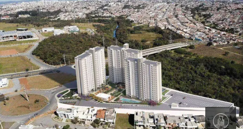Apartamento lançamento  com 2 dormitórios à venda, 45 m² -Flora Ibiti  - Jardim Ibiti do Paço - Sorocaba/SP