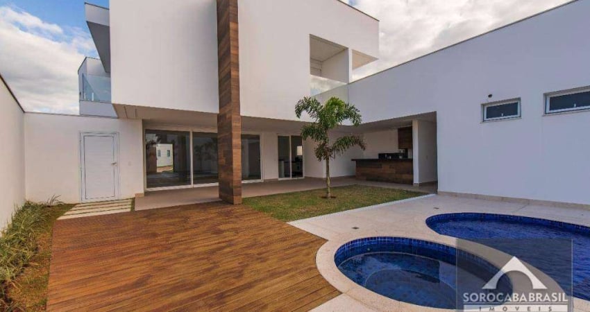 OPORTUNIDADE Sobrado com 4 dormitórios à venda, 473 m² por R$ 2.900.000 - Condomínio Village Sunset - Sorocaba/SP, AO LADO DO SHOPPING IGUATEMI.
