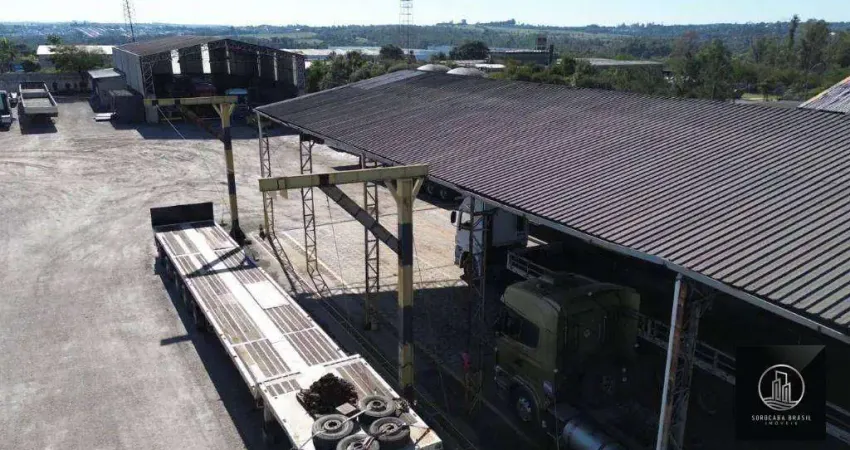 Área à venda, 14000 m² ( sendo 1500m² de galpão construído ) por R$ 10.000.000 - Aparecida - Sorocaba/SP