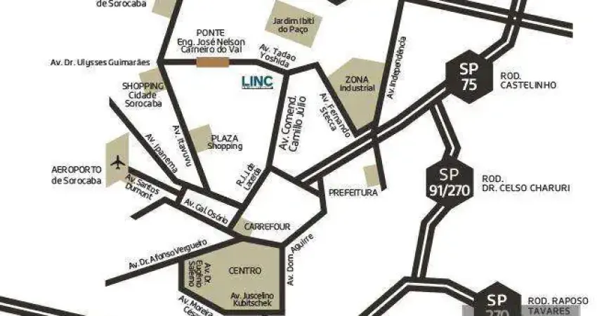 Terreno à venda, 1000 m² por R$ 1.000.000,00 - Linc Sorocaba - Sorocaba/SP