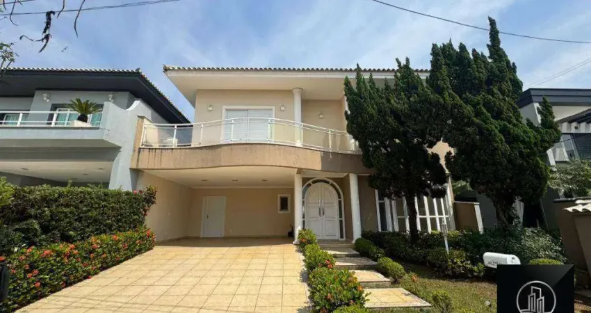 Sobrado com 4 suítes, 387 m² - venda por r$ 2.400.000 ou aluguel por r$ 12.000/mês - sunset condomínio residencial - sorocaba/sp