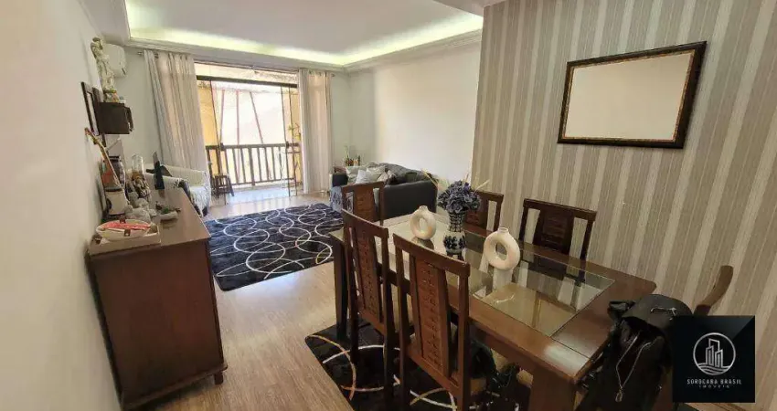 Apartamento com 3 dormitórios à venda, 120 m² por r$ 650.000 - centro - sorocaba/sp