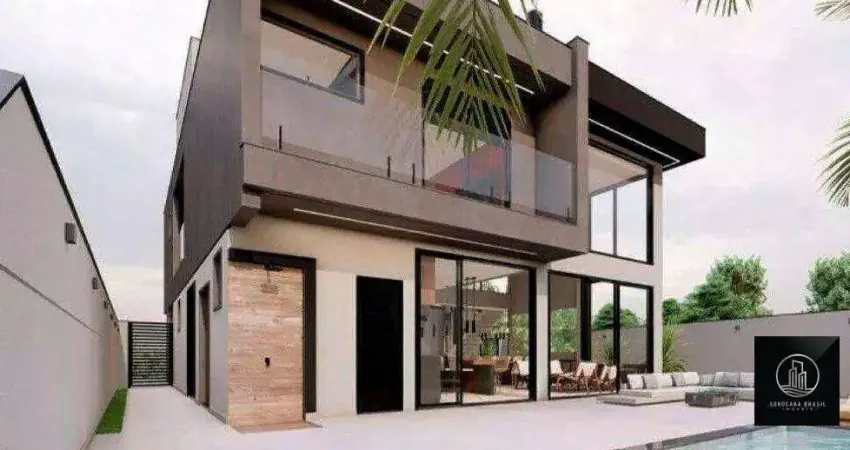 Sobrado com 3 suítes  à venda, 288 m² por r$ 2.700. - alphaville nova esplanada iv - votorantim/sp