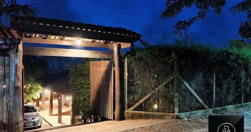 Chácara com 2 dormitórios para alugar, 500 m² por r$ 2.600/mês - piedade - piedade/sp