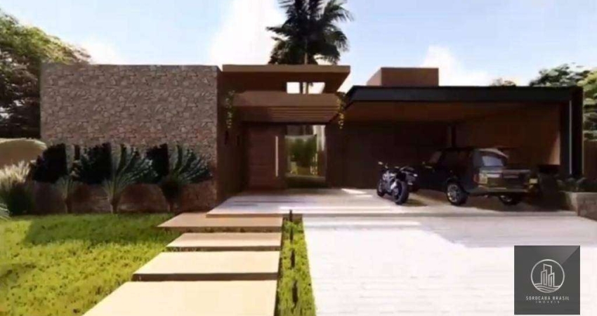 Casa com 4 dormitórios à venda, 415 m² por R$ 3.400.000,00 - Condomínio Saint Patrick - Sorocaba/SP