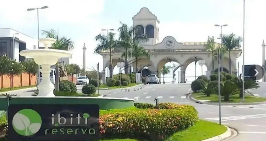 Terreno em condomínio para venda em sorocaba, parque ibiti reserva