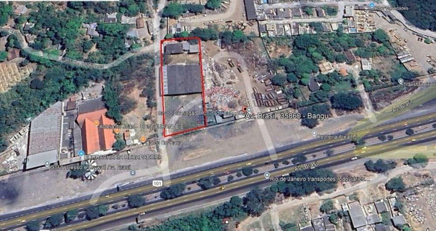 GALPÃO DE 4.000m² PARA LOCAÇÃO – EXCELENTE LOCALIZAÇÃO EM BANGU (RJ)