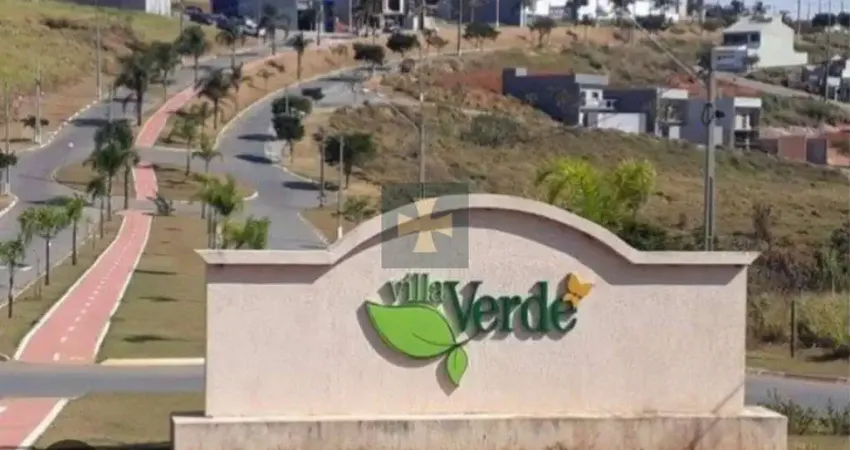 Terreno à venda em condomínio villa verde bragança, bragança paulista - sp