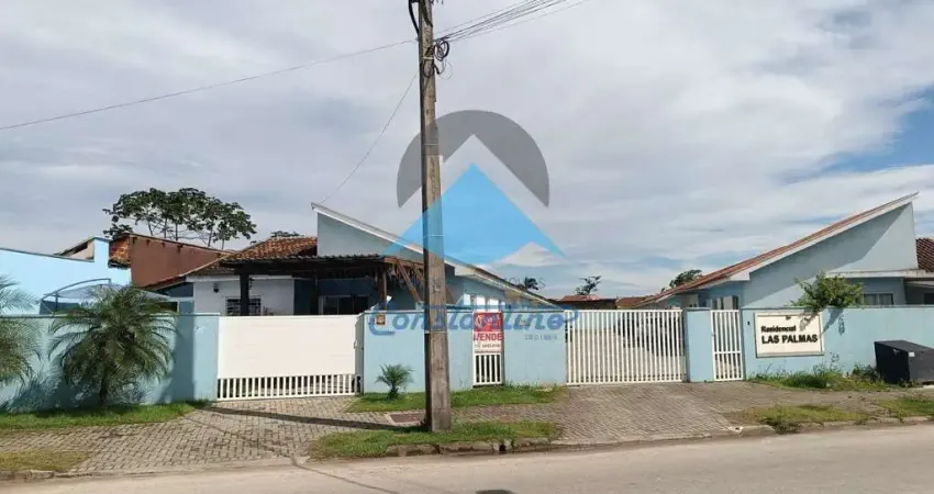 Casa à venda em guaratuba-pr, bairro cohapar, 2 quartos, sala, banheiro, 54,00 m² - casa dentro do condomínio