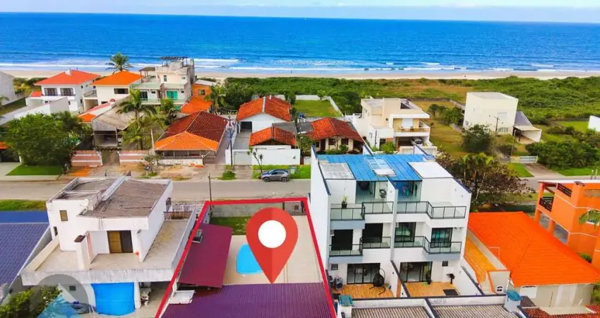 Casa à venda em guaratuba-pr, bairro coroados: 3 quartos, 1 suíte, 2 banheiros, 130m². piscina a 50m do mar! aproveite!