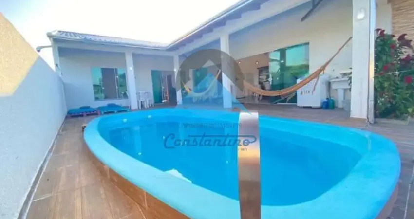 Oportunidade imperdível: casa à venda em guaratuba-pr, coroados! 5 quartos, 2 salas, 4 banheiros, 2 vagas de garagem, 200m² + piscina conceito aberto!
