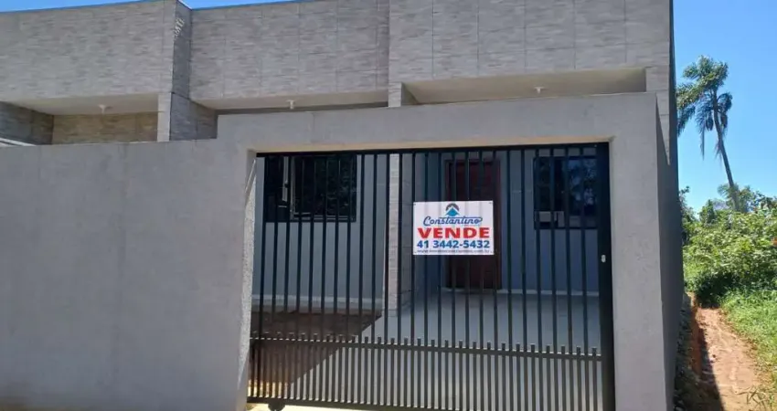 Imperdível: casa à venda em guaratuba-pr, bairro coroados, 2 quartos (1 suíte), sala, 2 banheiros, garagem e 63,75m². casa com suíte, próximo ao mar.