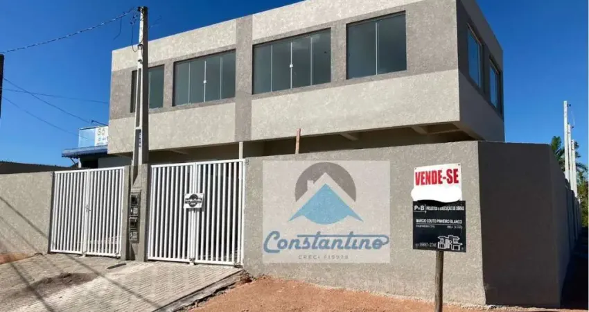 Sobrado à venda no cohapar em guaratuba-pr: casa com 2 quartos, 2 salas e 80,00 m² de área