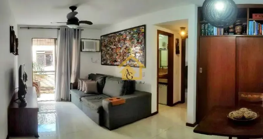 Apartamento de 1 quarto na ribeira: móveis inclusos, varanda com sol da manhã, piso em porcelanato e vaga de garagem!