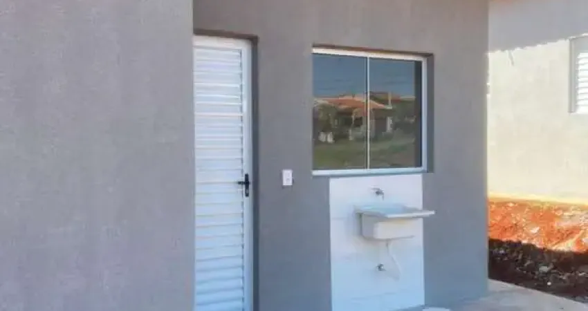 Casa para Venda em Cravinhos, Terras de Cravinhos, 2 dormitórios, 1 banheiro, 2 vagas