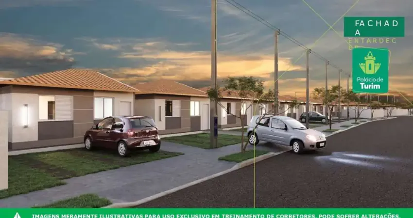 Casa em Condomínio para Venda em Ribeirão Preto, Reserva Real, 2 dormitórios, 1 banheiro, 2 vagas