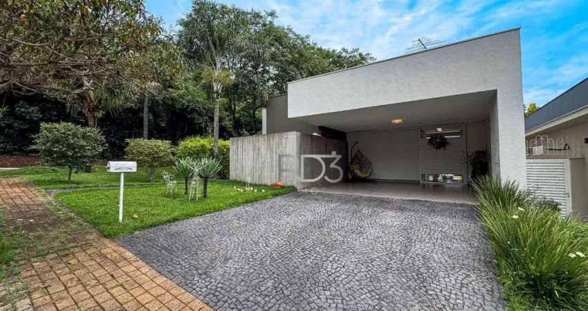 Casa com 3 dormitórios, 175 m² - venda por r$ 1.780.000,00 ou aluguel por r$ 9.650,00/mês - condomínio royal forest - londrina/pr