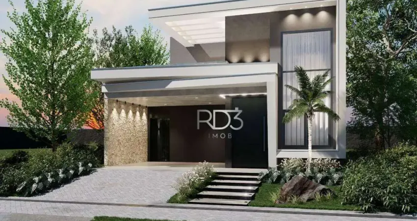 Casa nova (em construção) à venda no Condomínio Bella Vitta - 160m² de área construída - 250m² área de terreno