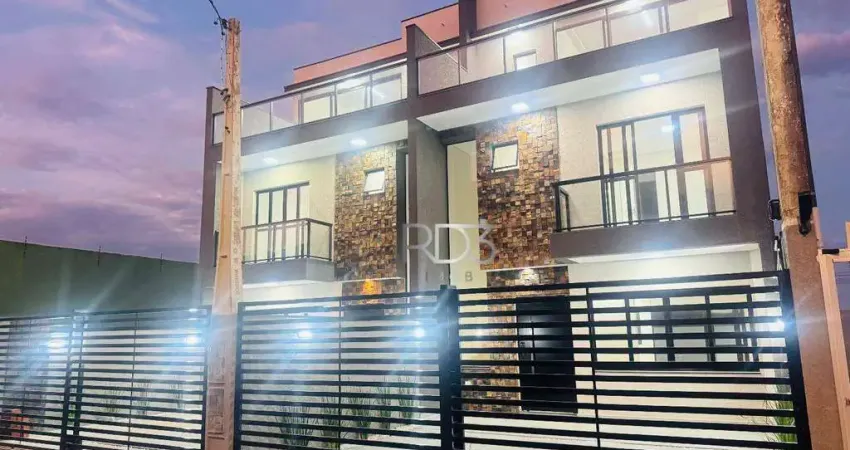 Triplex à venda no litoral paranaense - 187m² de área construída - churrasqueira vista mar - 50 metros da praia