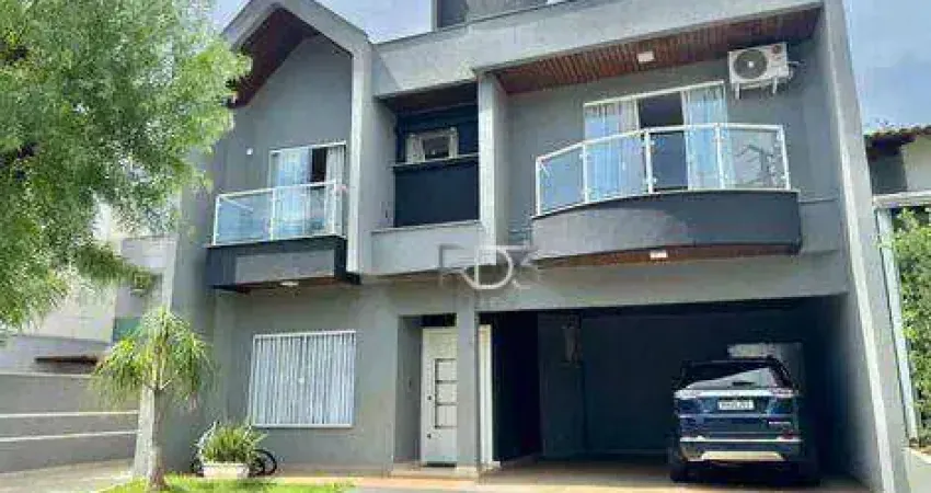 Sobrado com 4 dormitórios à venda, 240 m² de área construída - R$ 1.650.000 - Condomínio Aspen Park Residence