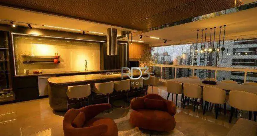 Apartamento com 3 dormitórios, 167 m² - venda por r$ 2.470.000,00 ou aluguel por r$ 13.500,00/mês - absoluto - londrina/pr