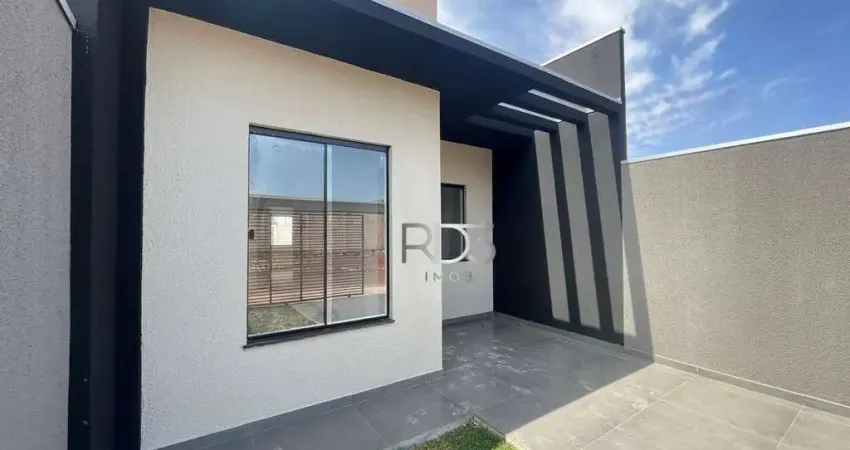 Casa com 2 dormitórios à venda, 55 m² por r$ 254.400,00 - jardim padovani - londrina/pr