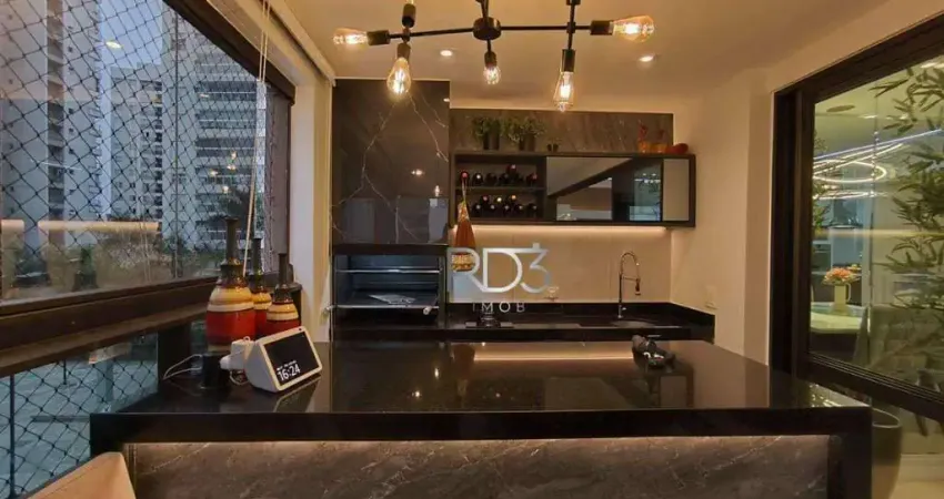 Apartamento à venda, 136 m² por r$ 1.650.000,00 - gleba fazenda palhano - londrina/pr