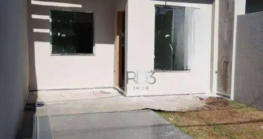 Casa com 2 dormitórios à venda, 55 m² por r$ 254.400 - jardim padovani - londrina/pr - casa em construção