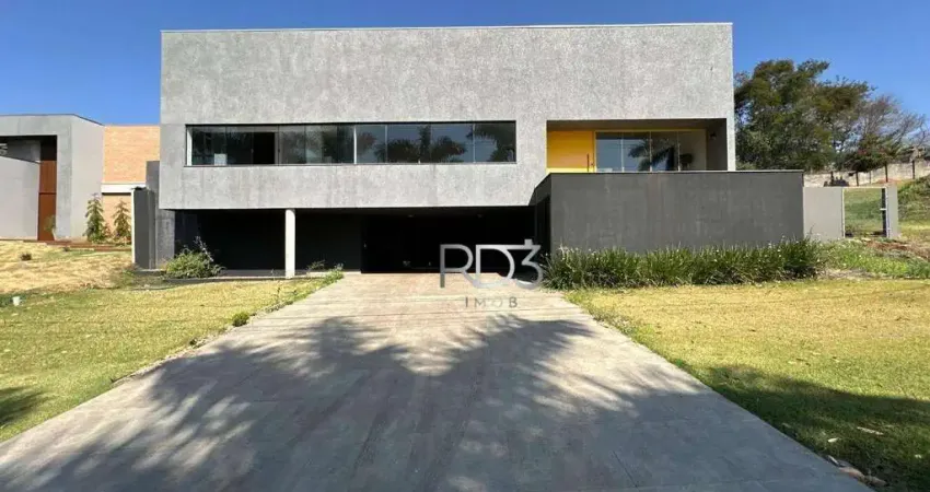 Sobrado com 4 dormitórios, 500 m² - venda por r$ 2.950.000,00 ou aluguel por r$ 15.500,00/mês - loteamento terras de canaã - cambé/pr