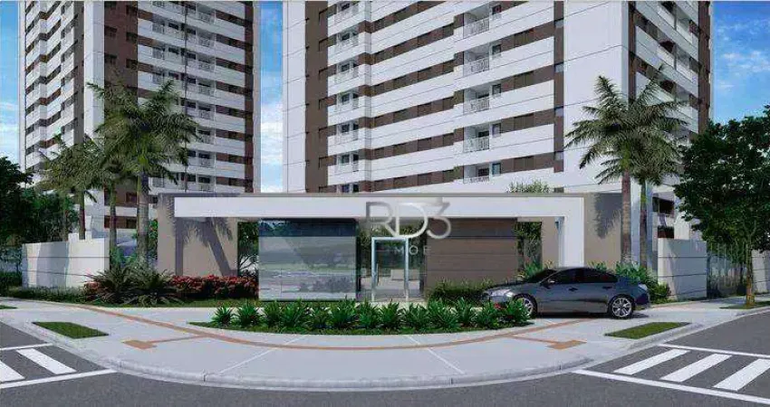 Apartamento com 2 dormitórios à venda, 60 m² por r$ 440.000,00 - residencial aquarela pinheiros - londrina/pr