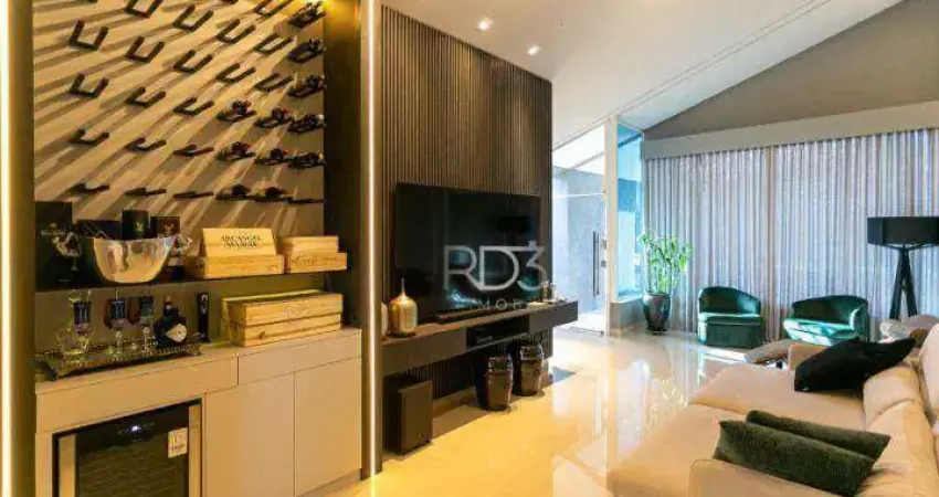 Casa com 3 dormitórios à venda, 220 m² por r$ 2.350.000,00 - condomínio alphaville 2 - londrina/pr