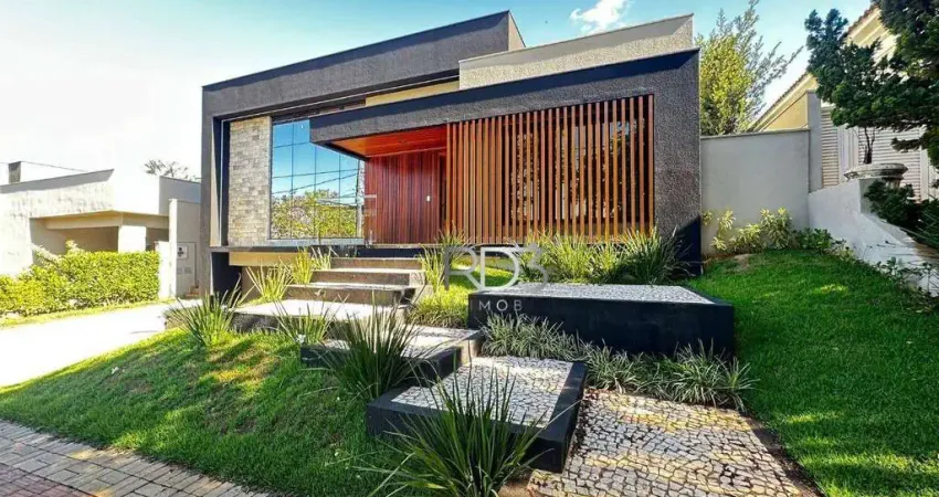 Casa com 3 dormitórios à venda, 285 m² por r$ 3.600.000,00 - sun lake residence - londrina/pr