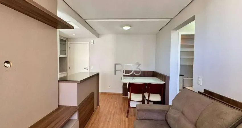 Apartamento, 50 m² - venda por r$ 395.000,00 ou aluguel por r$ 3.200,00/mês - aurora - londrina/pr