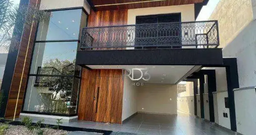 Sobrado com 4 dormitórios à venda, 208 m² por r$ 1.590.000,00 - jardim da luz - londrina/pr