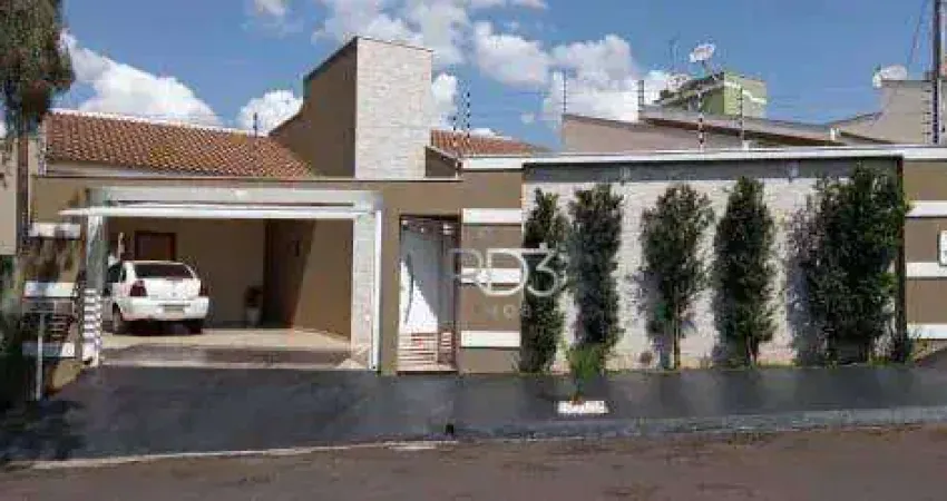 Casa com 3 dormitórios à venda, 140 m² por r$ 465.000 - jardim casa grande - arapongas/pr