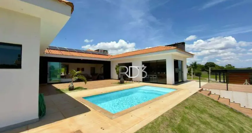 Casa com 3 dormitórios à venda, 284 m² por r$ 3.200.000,00 - loteamento terras de canaã - cambé/pr