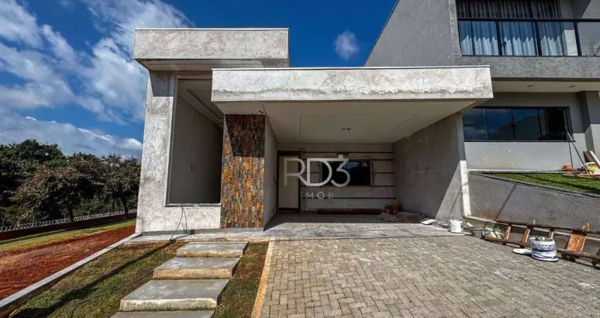 Casa com 3 dormitórios, 121 m² - venda por r$ 745.000,00 ou aluguel por r$ 4.550,00/mês - hemital park - londrina/pr