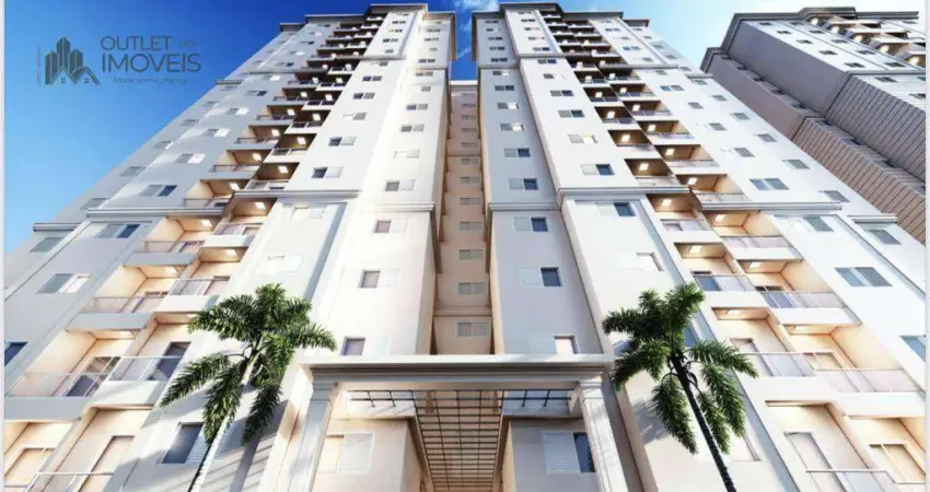 Apartamento com 3 dormitórios à venda, 77 m² por R$ 458.300,00 - Jardim Flamboyant - Paulínia/SP